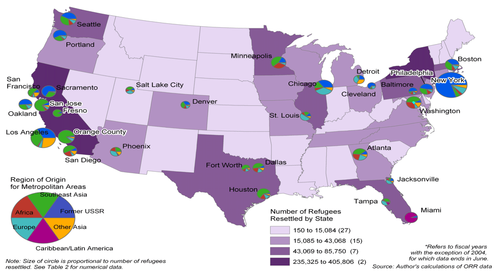 map of american cities