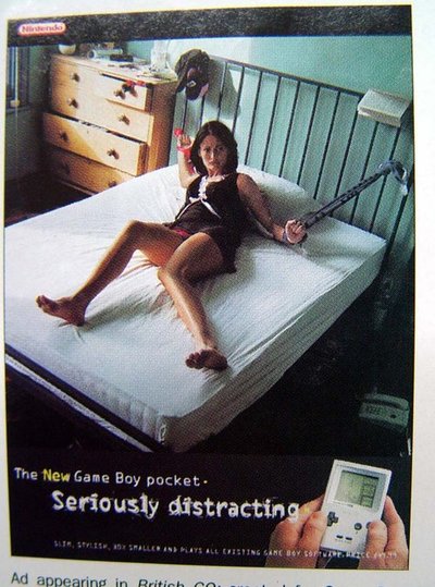Women    on Found A Post At Bitmob That Includes This Old Ad For Game Boy