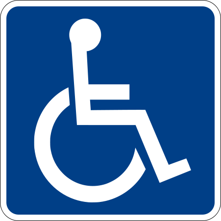 Japanese Funny Signs on 451px Handicapped Accessible Sign Svg  Png