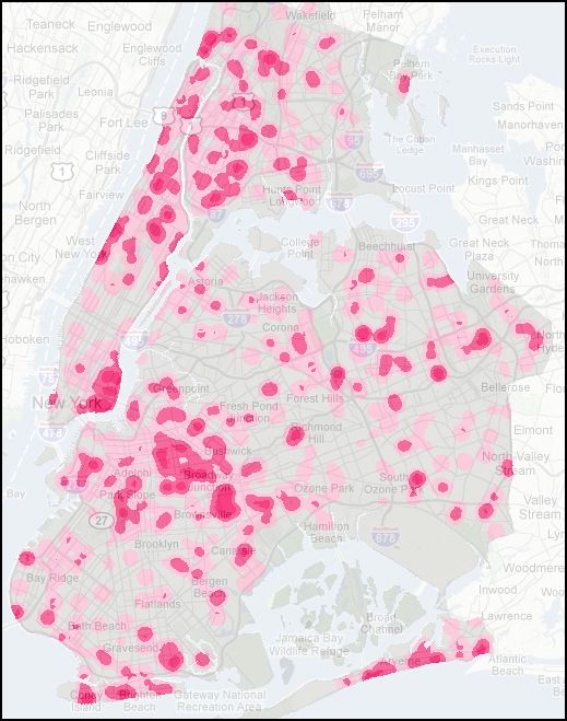 maps of new york city neighborhoods. in New York City,