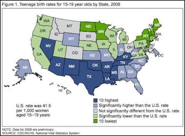 Explaining Variation In Teen Pregnancy Rates By State Race And Sex 