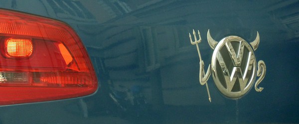 VW devil logo, Spatz_2001, Flickr CCC