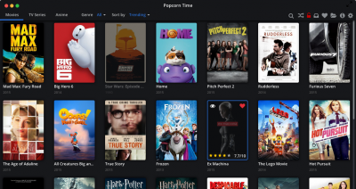 Popcorn Time’s intuitive interface offers a model for what open source design should aspire to