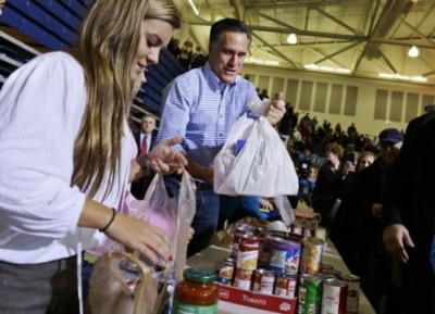 Mitt-Romney-collects-canned-goods-e1351699353343