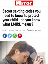 Secret sexting codes you need to know to protect your child - do you know  what LMIRL means? - Mirror Online