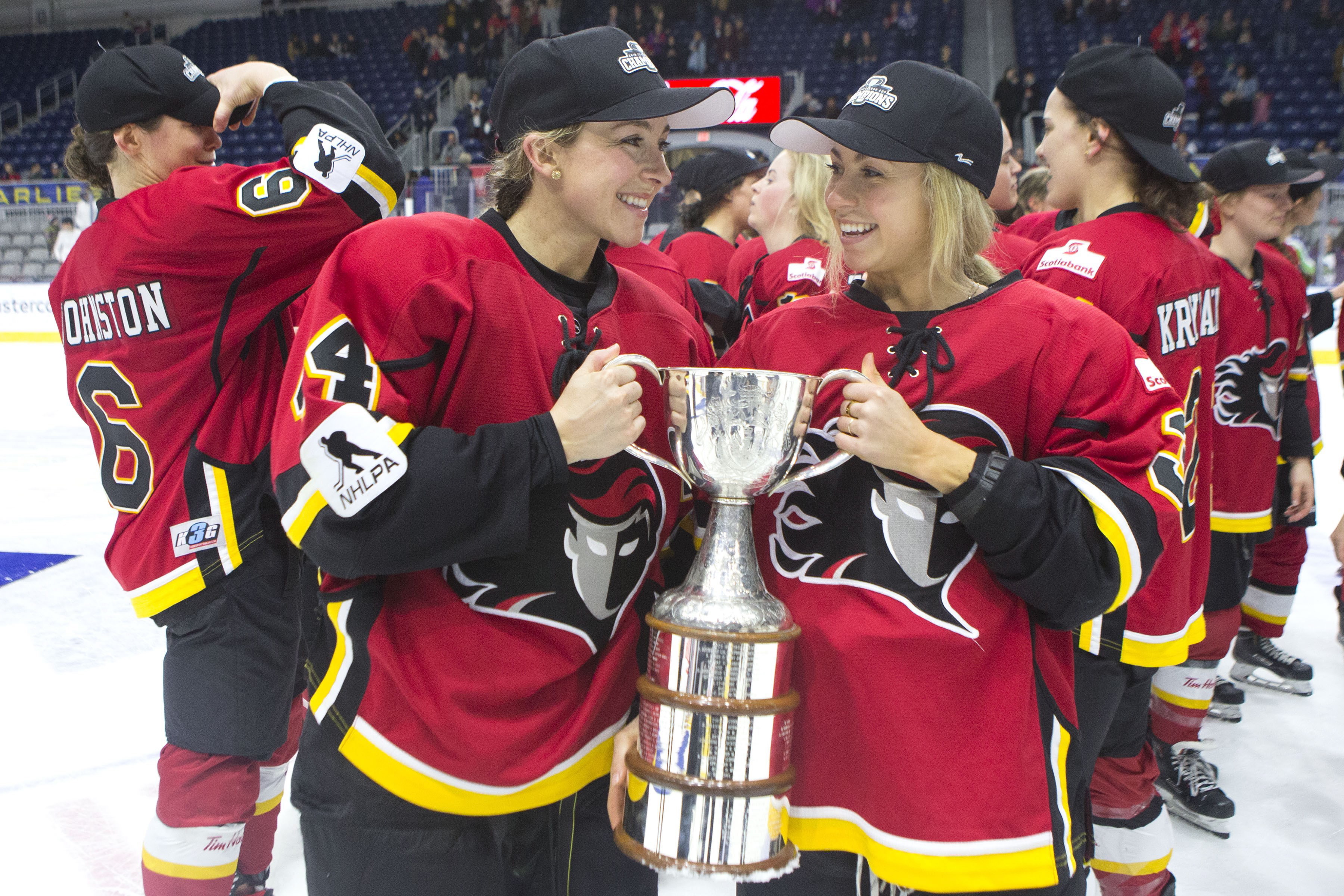 North American Women’s Ice Hockey Players Struggle For A League Of ...