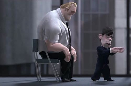 Parr and Boss - Incredibles