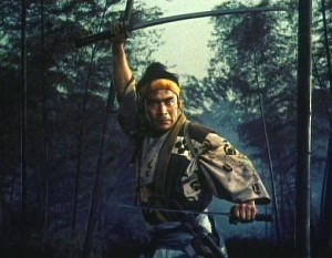 Actor Toshiro Mifune in the movie, Samurai I: Musashi Miyamoto/whitecitycinema.com
