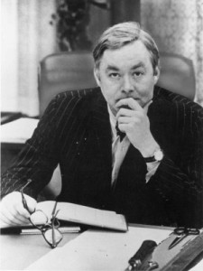 Daniel Patrick Moynihan, author of the infamous report, "The Negro Family: The Case For National Action," since dubbed, simply, "The Moynihan Report."