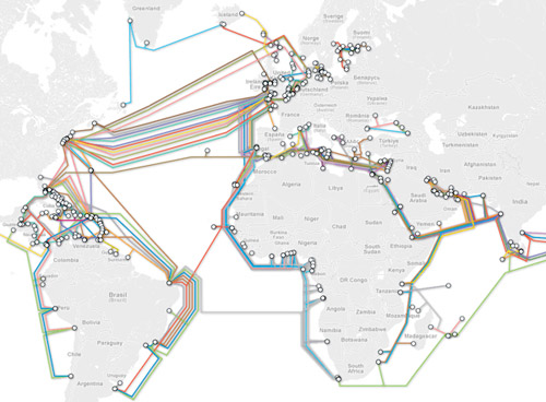 The internet crosses the ocean 