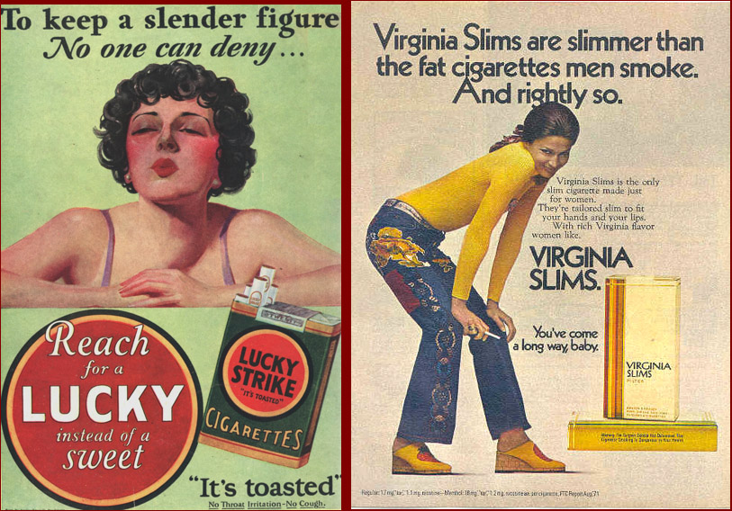 Cigarette Ads: Then and Now  Sociological Images