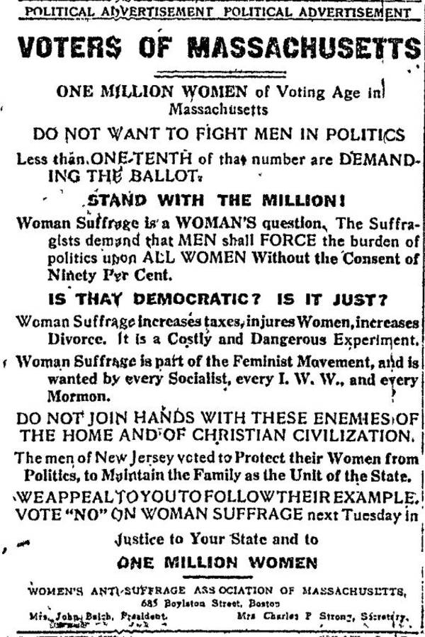 Suffrage essay
