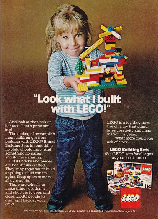 pas Autonom mirakel Another Blast from Lego's Past: Gender-Neutral Vintage Ads - Sociological  Images