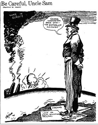 Editorial Cartoons in the Black Press During World War II - Sociological  Images