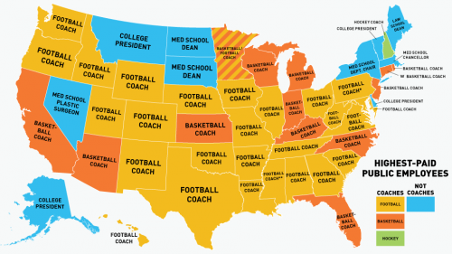 Who Is The Highest Paid Employee Of Your State? - Sociological Images