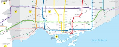 Fantasy Toronto Transit Map-2030