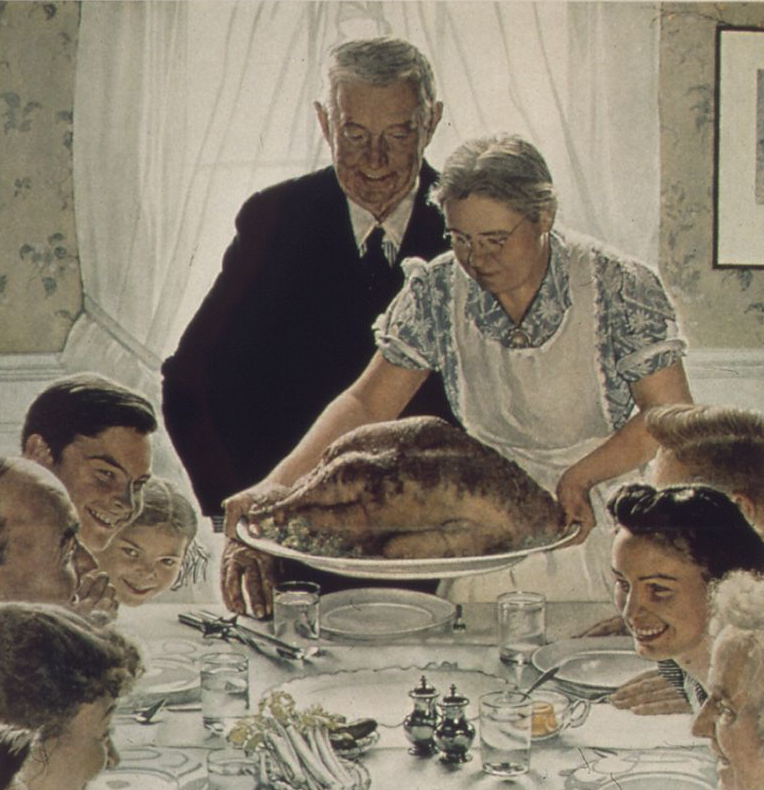 Norman Rockwell Thanksgiving 